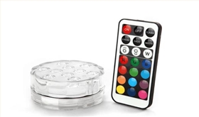 麗晶微芯片定制案例之遙控七彩潛水燈