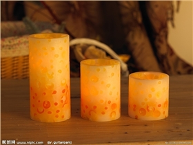 定時電子蠟燭芯片