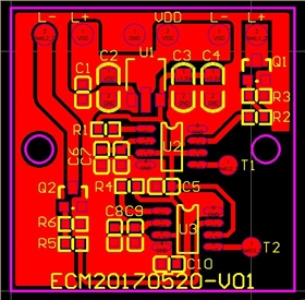 觸摸調(diào)光電路板