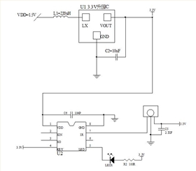 定時(shí)蠟燭燈IC芯片