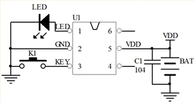長按2秒開關(guān)機芯片