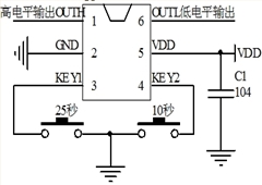 10/25秒定時芯片