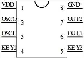 6開18關定時芯片