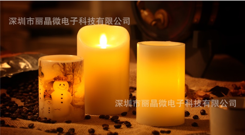 定時電子蠟燭燈