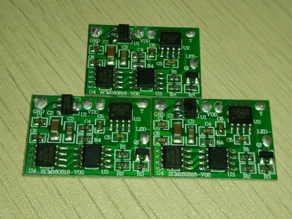 帶記憶功能觸摸臺(tái)燈線路板