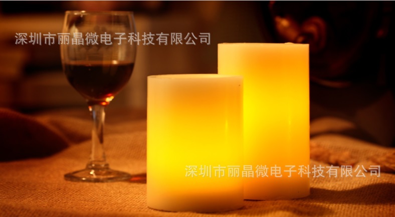 光控七彩蠟燭IC芯片，感知光的能量