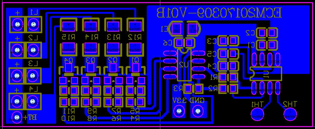 觸摸無極調(diào)光電路板