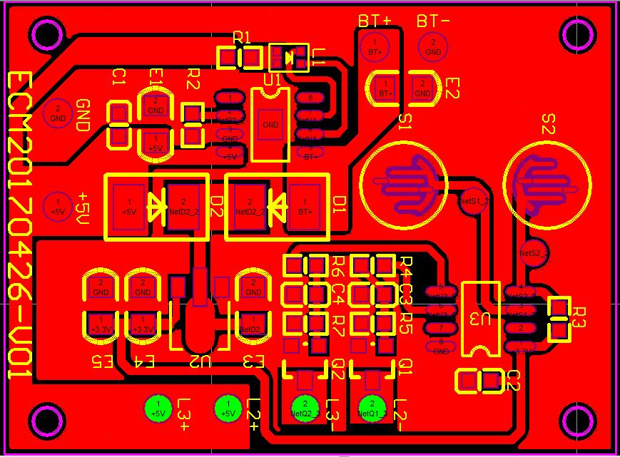 按鍵調(diào)光PCBA