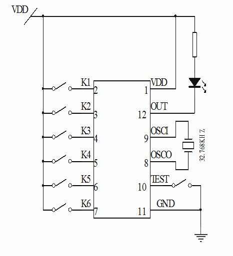 定時(shí)IC芯片