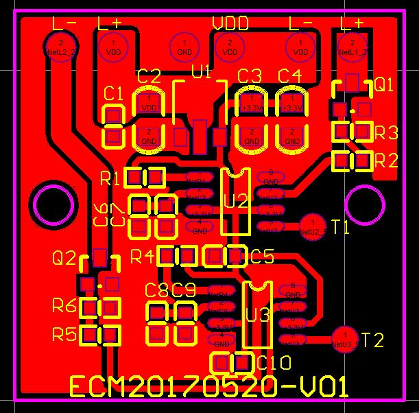 觸摸調(diào)光電路板