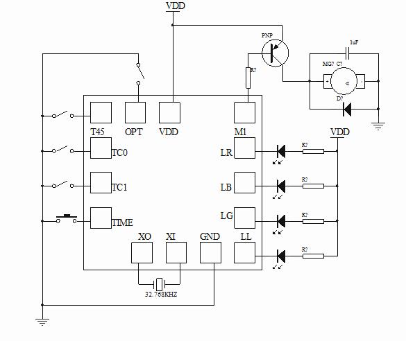 定時(shí)IC芯片
