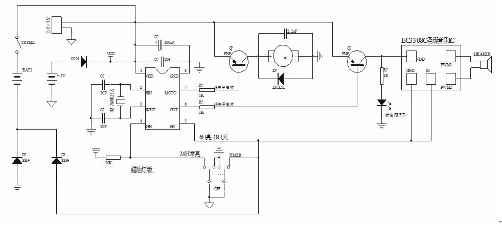定時(shí)IC芯片