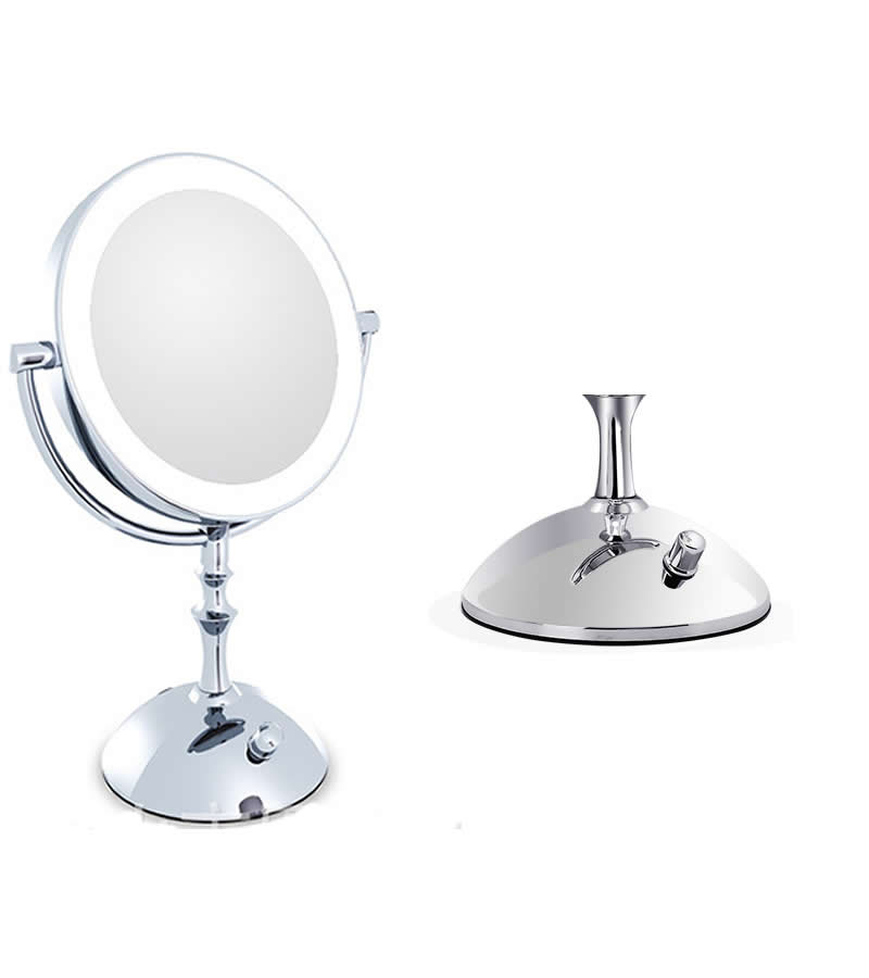 旋鈕調(diào)光化妝鏡