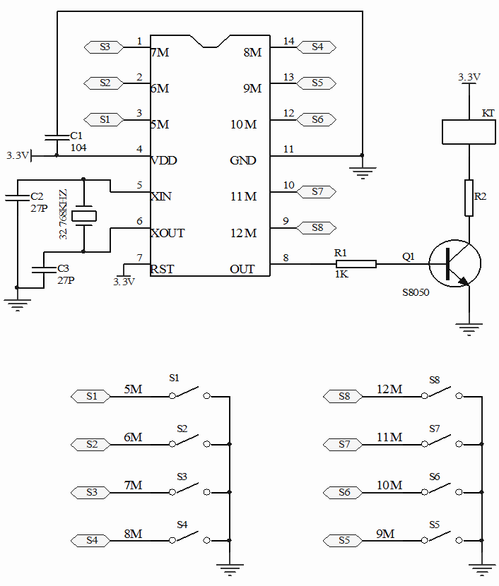 延時(shí)IC芯片