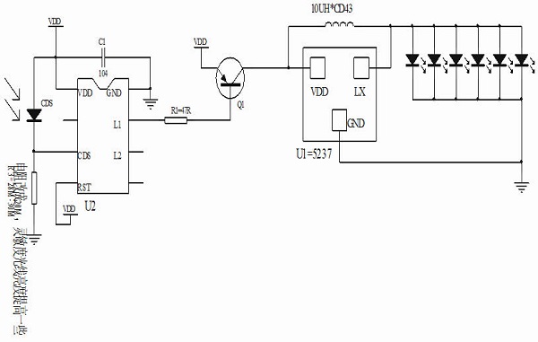 定時圣誕燈串IC芯片