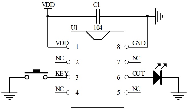 一鍵開關(guān)機芯片