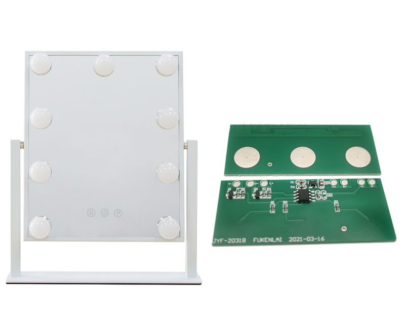 補光鏡燈三鍵觸摸開關(guān)