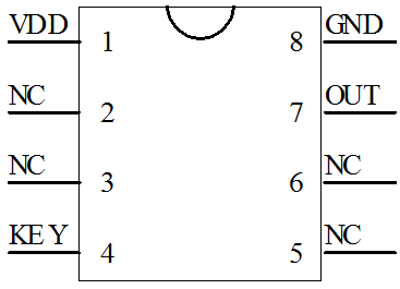 漸眀漸暗小夜燈芯片