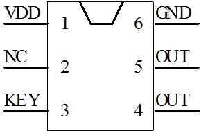 EC8D-5電子開關(guān)芯片