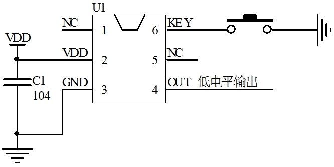 EC3201A一鍵開關(guān)機(jī)芯片