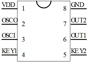 6開18關(guān)定時芯片