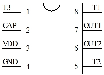化妝鏡觸摸芯片方案