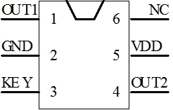 SOT23-6長(zhǎng)按3秒開關(guān)機(jī)芯片
