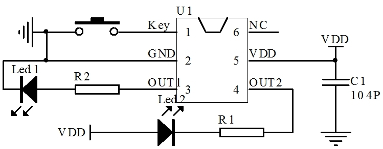 ECJ2130E高低電平開(kāi)關(guān)芯片
