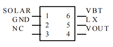 太陽能光控升壓芯片
