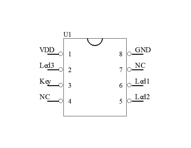 多路切換開關(guān)芯片腳位圖