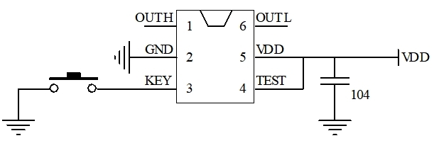 開關(guān)機(jī)芯片