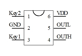 短按開機長按關(guān)機芯片