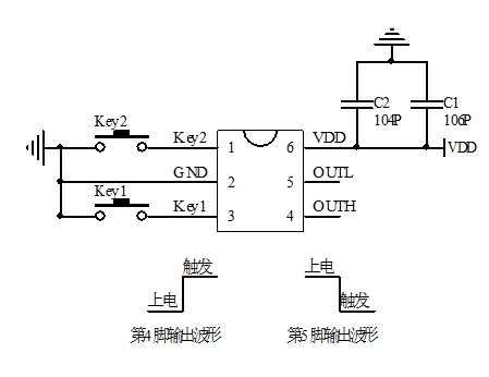 一鍵開關(guān)芯片