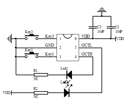6腳開關(guān)電源管理芯片