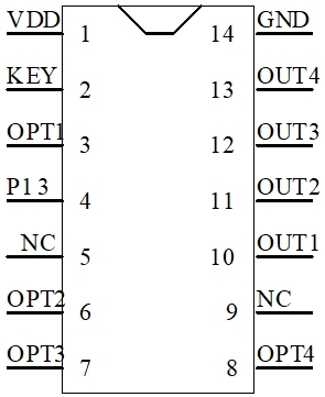 led露營燈芯片電路圖