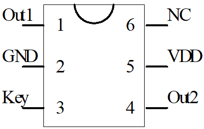 復(fù)位開關(guān)芯片腳位圖