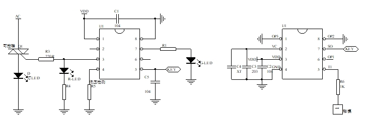 觸摸三檔定時(shí)器芯片