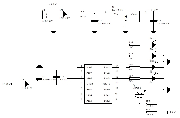 12V燈帶芯片方案
