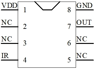 遙控小夜燈芯片
