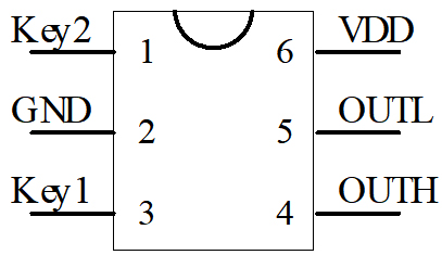 長(zhǎng)按開關(guān)機(jī)芯片