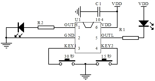 延時芯片電路