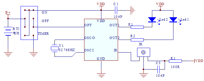 循環(huán)定時芯片