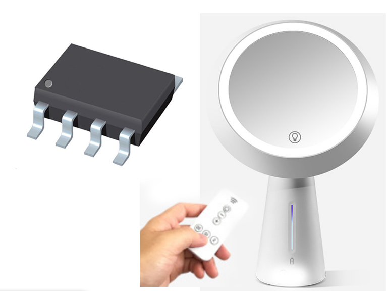 LZ180910-76EB-7A84紅外遙控+觸摸臺燈IC